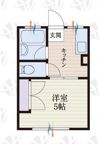 b’CASA金沢八景re-born(旧：シティハイムリバーサイド)の間取り画像