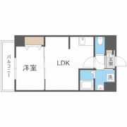 Halu江坂東の間取り画像