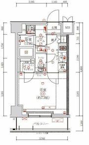 アルテシモテーレの間取り画像
