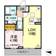 D-ROOM木町通の間取り画像