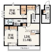 フォレスト・AKの間取り画像