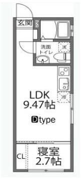 ラヴィージェ赤羽の間取り画像