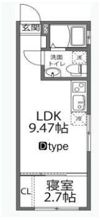 ラヴィージェ赤羽の間取り画像