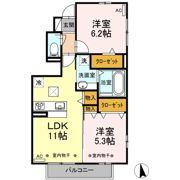 ケンズスクエア B棟の間取り画像