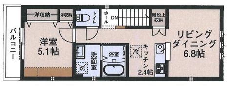 エメリービルの間取り画像