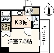 バオバブ白島の間取り画像