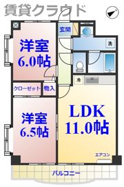 グレイスフルツツイの間取り画像