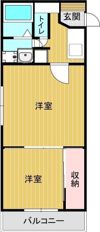 ライズ平成東参番館の間取り画像
