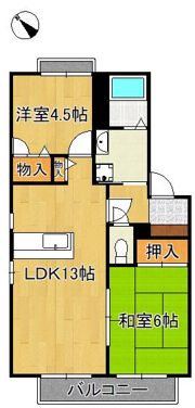 タイムIIIの間取り画像