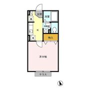 モナリエアルファーの間取り画像