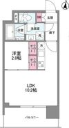 シーズンフラッツ中崎の間取り画像