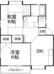 グランデーヌの間取り画像