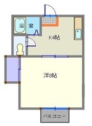 大和町ハイツの間取り画像
