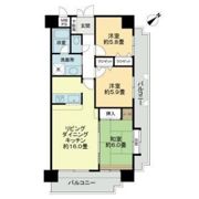 ライオンズマンション呉西中央の間取り画像