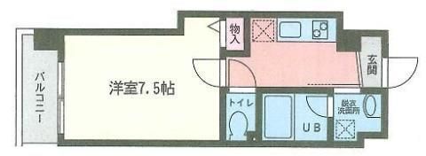 エヴァレジデンスの間取り画像