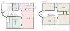 杉並区浜田山4丁目戸建の間取り画像