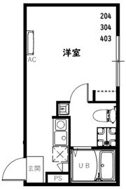 RSC竹ノ塚の間取り画像