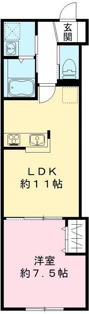 フェニックス神立の間取り画像