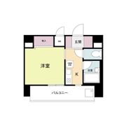 クレール東天満の間取り画像
