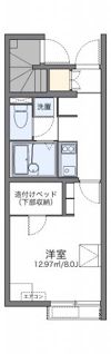 レオネクストレプロットⅢの間取り画像