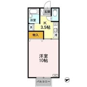 コーポ・セジュールの間取り画像