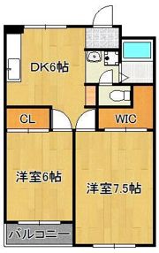 シェリール井堀通りの間取り画像