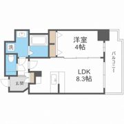 La Douceur谷町の間取り画像