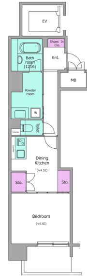 ビエラコート内久宝寺の間取り画像
