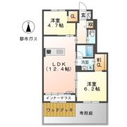 グレイス サカエの間取り画像