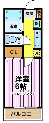 エステート国領の間取り画像