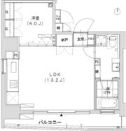 グランディオール広尾テラスの間取り画像