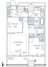 WORLD TOWER RESIDENCEの間取り画像