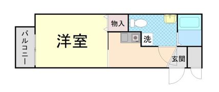 シティライフ稗原の間取り画像