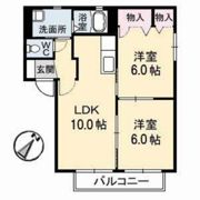 フレベールメゾン B棟の間取り画像