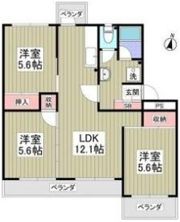 サンハイツ高井の間取り画像