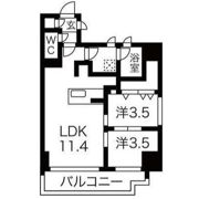 シーズンフラッツ錦糸町WESTの間取り画像