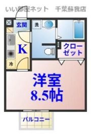 アムール MoMoの間取り画像