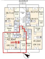 ラサハウスアネックスの間取り画像