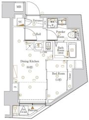 Log入谷の間取り画像