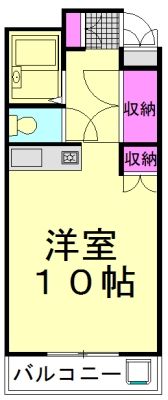 ハウス上福岡の間取り画像