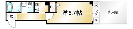 グランドファースト鞍馬口の間取り画像