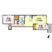 セレスティア瑞江Ⅱの間取り画像