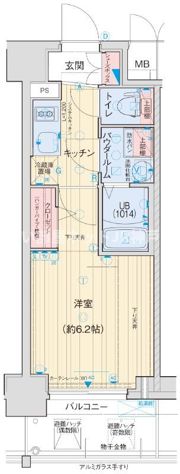 アドバンス神戸マーレの間取り画像