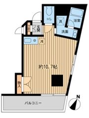 神楽坂フラッツの間取り画像
