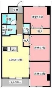 アルコリバーサイドの間取り画像