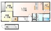 シャガールAの間取り画像