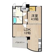 フェルザ今宮戎(旧:Krehl難波南)の間取り画像