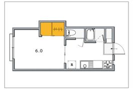 カレッジ浜の間取り画像