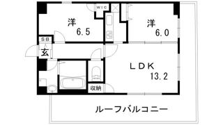 レジディア神戸三宮プレイスの間取り画像