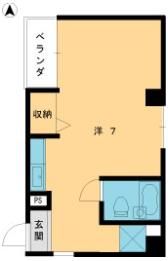八高マンションの間取り画像